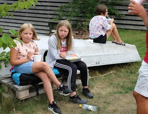 Träningsläger på Godby, Åland tillsammans med Bollnäs och Söderhamns simsällskap. 13-17/8-2018. Deltagare från HSS: Sebastian, Gustav, Alva, Linus, Linn, Lovisa, Karin och Oskar