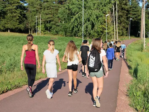 Träningsläger på Godby, Åland tillsammans med Bollnäs och Söderhamns simsällskap. 13-17/8-2018. Deltagare från HSS: Sebastian, Gustav, Alva, Linus, Linn, Lovisa, Karin och Oskar