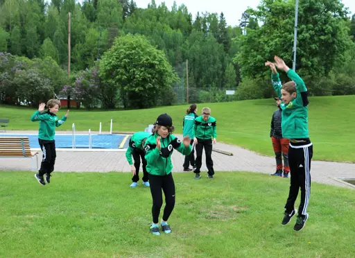 Risösimmet 2017. Anna Dorottya Papp, Gustav Hedin, Sebastian Pettersson, Gustaf Sandström, Viggo Reit och Anton Sölveskog 