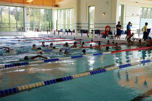 Träningsläger på Godby, Åland tillsammans med Bollnäs och Söderhamns simsällskap. 13-17/8-2018. Deltagare från HSS: Sebastian, Gustav, Alva, Linus, Linn, Lovisa, Karin och Oskar