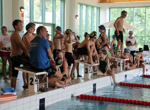 Träningsläger på Godby, Åland tillsammans med Bollnäs och Söderhamns simsällskap. 13-17/8-2018. Deltagare från HSS: Sebastian, Gustav, Alva, Linus, Linn, Lovisa, Karin och Oskar