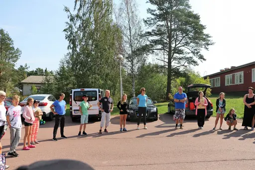 Träningsläger på Godby, Åland tillsammans med Bollnäs och Söderhamns simsällskap. 13-17/8-2018. Deltagare från HSS: Sebastian, Gustav, Alva, Linus, Linn, Lovisa, Karin och Oskar