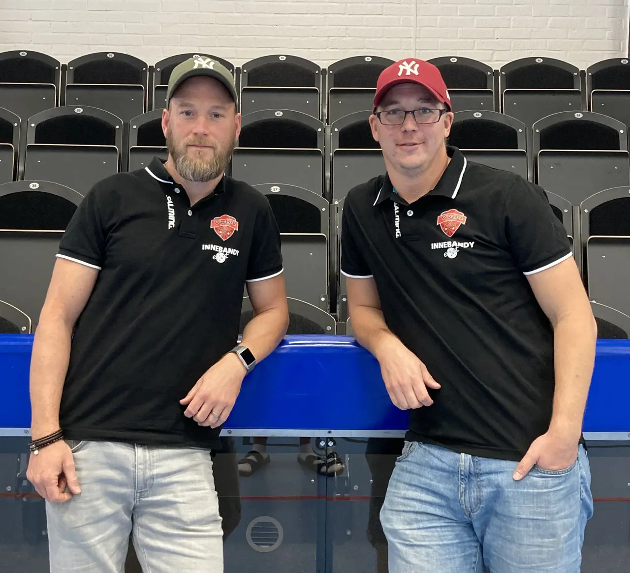 Rickard Löfgren (t.v) Emil Svensson (t.h)