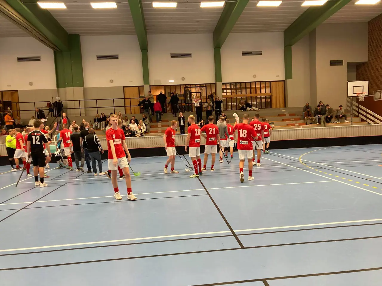 Avtackning av publiken!