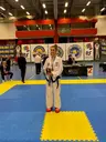 Naemi Johansson Svensk mästare 2020 i Sparring.                                            Privat foto