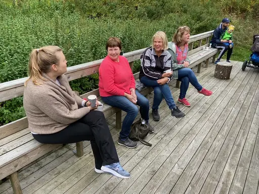 Några av de 35 deltagarna fångade på bild