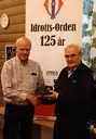 Bilden från Oktober 2019 när Lars-Åke gästtalade på en av våra trevliga Ärtluncher