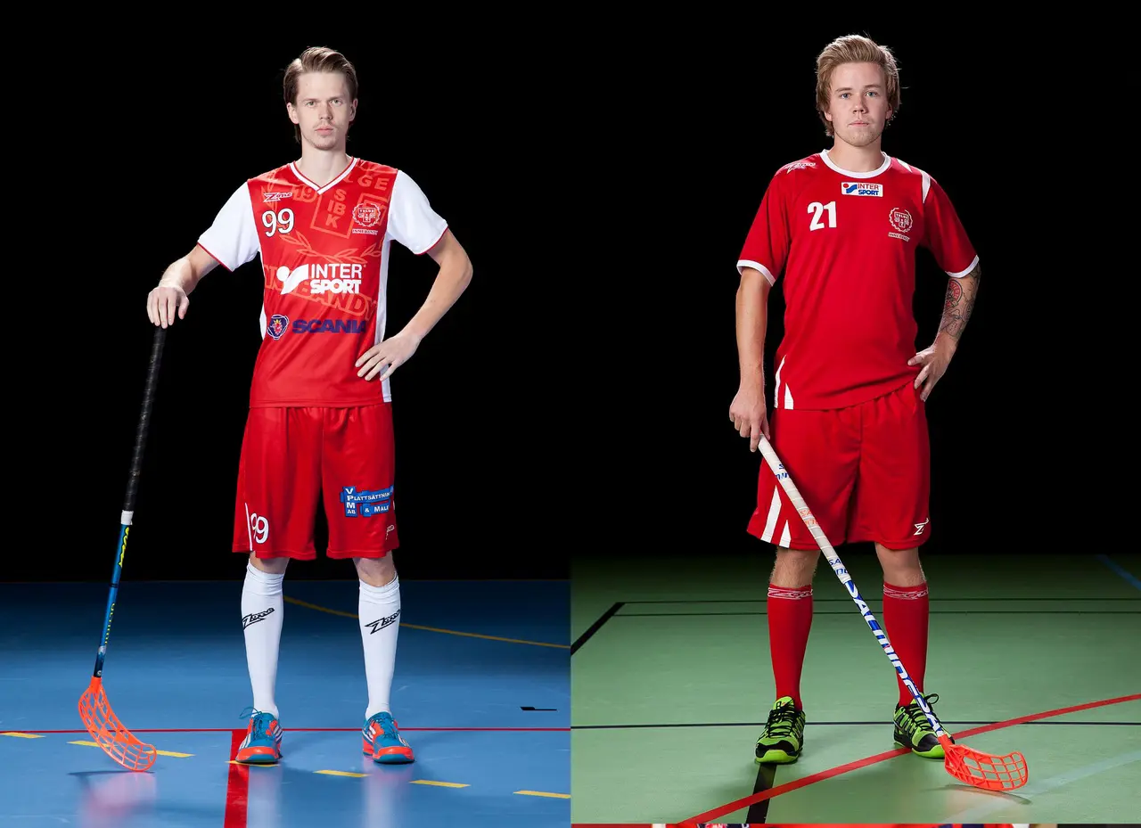 Jakob Leek och Robin Berglund.