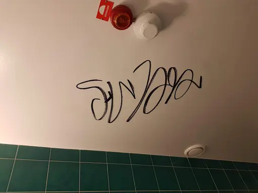                             Det verkar stå "rebel mts"