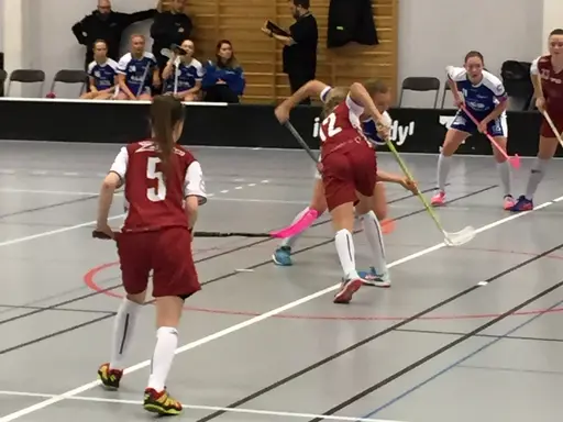 Gula motståndare är Endre och blå/vita (till höger) är Linköping
