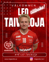 Leo spelar i tröja #18