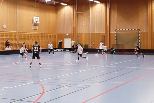 Haik spelar i svarta tröjor, Borlänge i vita och Sundborn i vitt och rött matchställ.