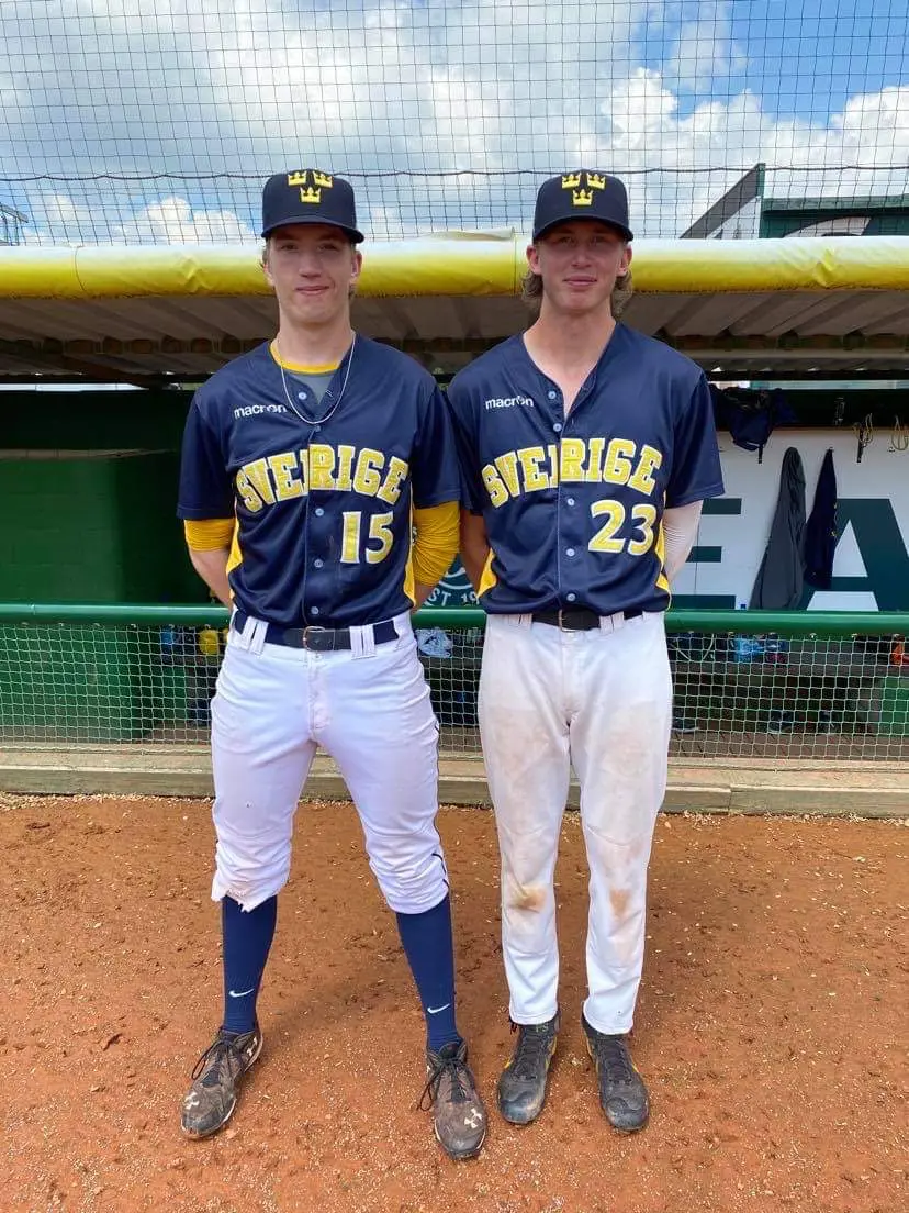 August Mattsson och Trolle Brandt försvarade de svenska färgerna i Prag föregående vecka