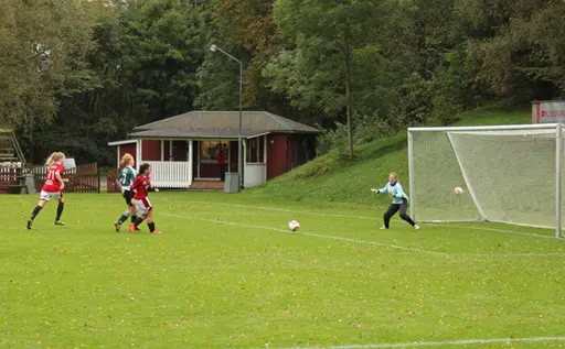 Efter matchen mot Grönahög firades seriesegern