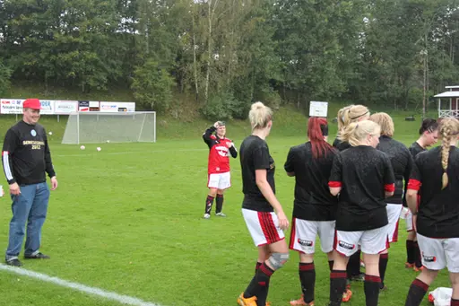 Efter matchen mot Grönahög firades seriesegern