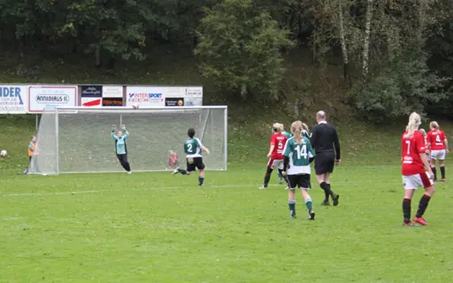 Efter matchen mot Grönahög firades seriesegern