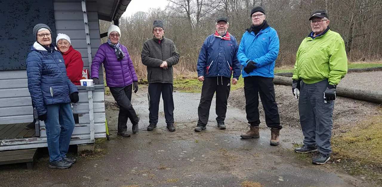 Kerstin, Gunvor, Irene, Klas-Göran, Eddy, Håkan och Per.