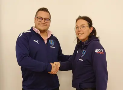 Simon Forsén och Martina Wickström