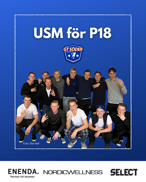 P18 är vidare till steg 3 i USM! Foto: Elin Hall