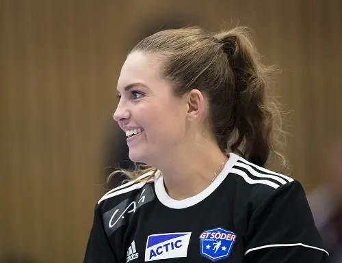 Linnéa Björkman matchens lirare i GT Söder. Foto: Andreas Sandström, Bildbyrån