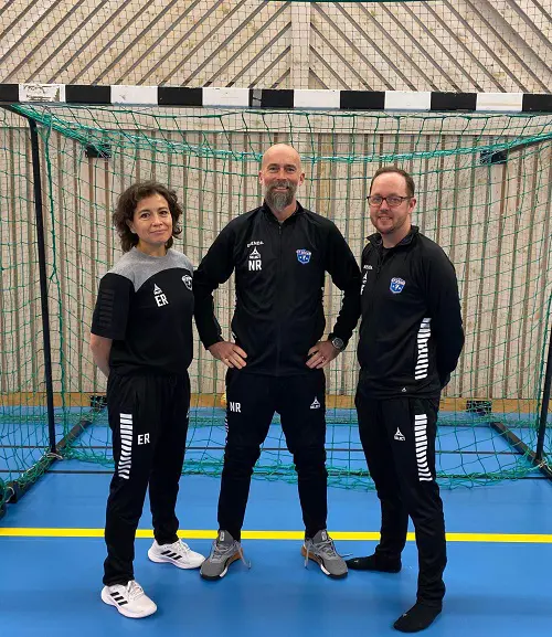 Evelyn Rubin, Niklas Rubin och Daniel Falk.