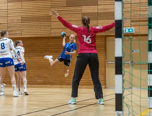 Jenny Haglund - matchens lirare i GT Söder. Foto: Anders Johnson.