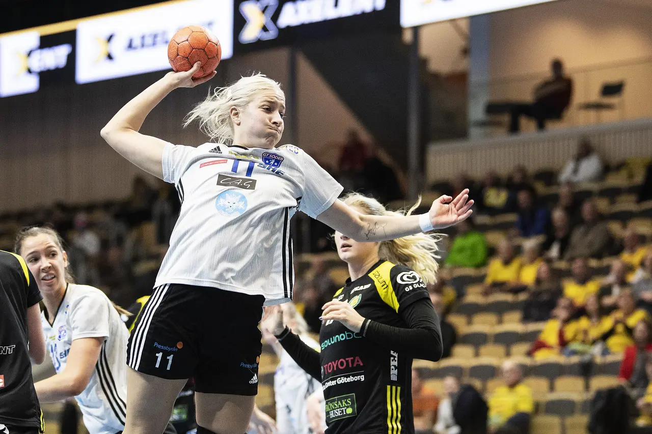 Yasmin Domonji utsågs till matchens lirare i GT Söder. Foto: Mathias Bergeld / Bildbyrån