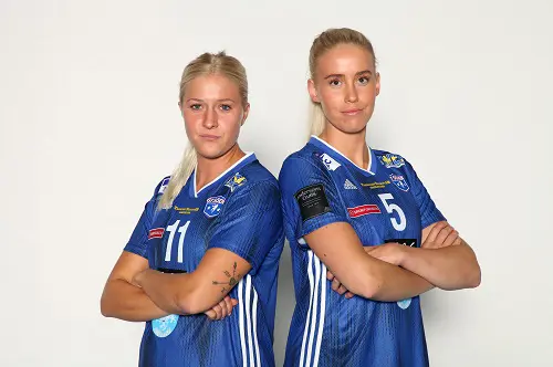 Yasmin Domonji och Emma Petersson. Foto: Express-Bild.