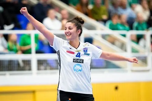 Fatos Kücükyildiz matchens lirare i GT Söder. Foto: Andreas Sandström, Bildbyrån