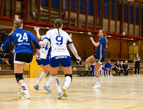 Mikaela Geberg - matchens lirare i GT Söder. Foto: Anders Johnson.