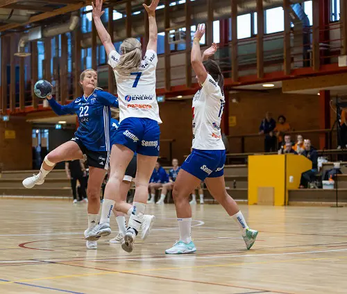 Tilda Pettersson fick priset som matchens lirare i GT Söder. Foto: Anders Johnson.