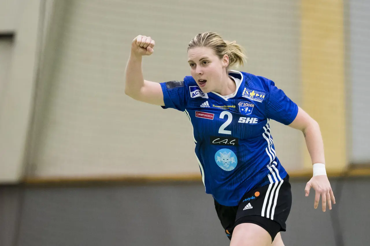 Sofia Tenglin utsågs till matchens lirare i GT Söder. Foto: Andreas Sandström / Bildbyrån