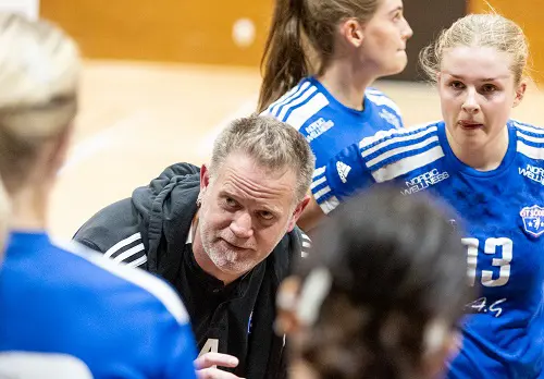 Patrick Wester är klar som tränare för damlaget i ytterligare två år. Foto: Anders Johnson.