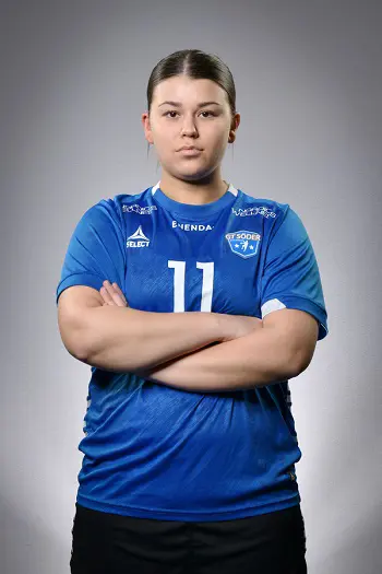 Joline Svensson fick pris som matchens lirare i GT Söder. Foto: Express-Bild.