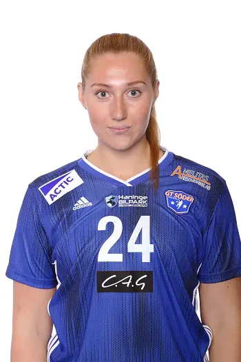 Lovisa Kardell utsågs till matchens lirare i GT Söder. Foto: Express-Bild.