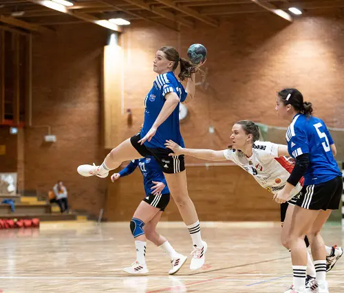Tuva Nilsson - matchens lirare i GT Söder. Foto: Anders Johnson.