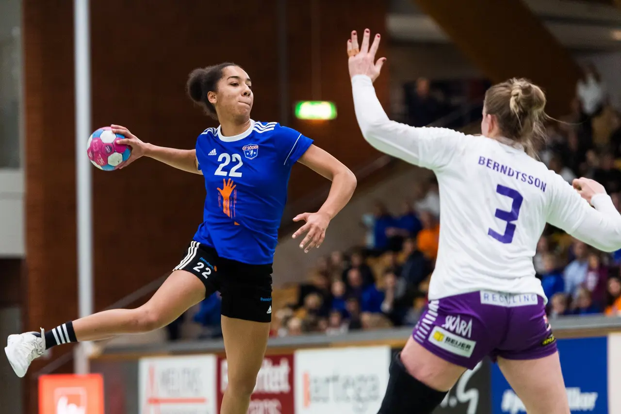 Matchens lirare i GT Söder Flavia Johansson, Foto: Maxim Thoré / BILDBYRÅN