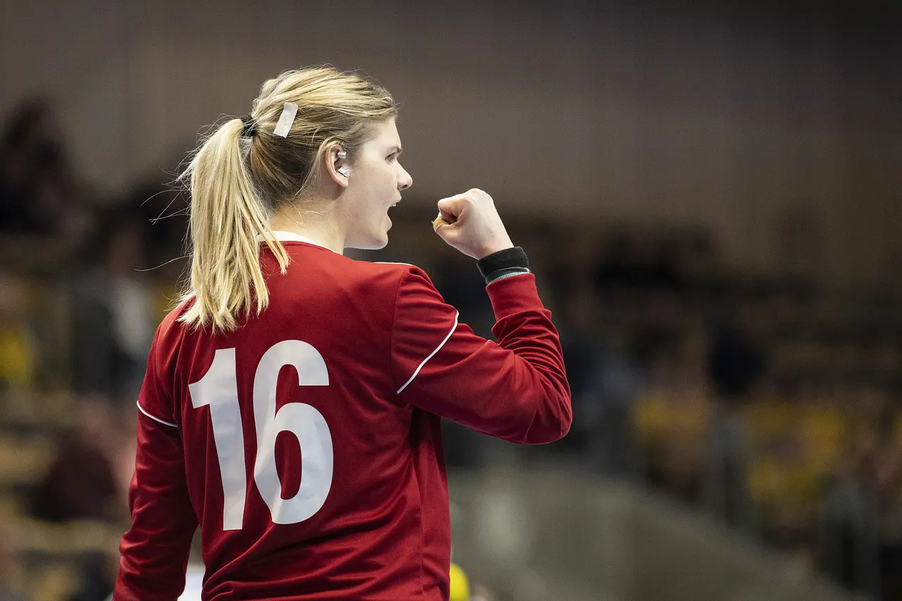 Nathalie Wingemo utsågs till matchens lirare i GT Söder. Foto: Mathias Bergeld / Bildbyrån.
