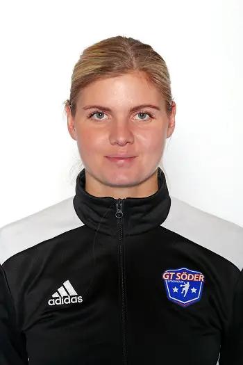 Nathalie Wingemo - matchens lirare i GT Söder. Foto: Express-Bild.