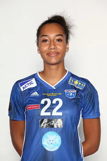 Flavia Johansson utsågs till matchens lirare i GT Söder. Foto: Express-Bild.