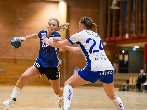 Amanda Bilfeldt fick priset som matchens lirare i GT Söder. Foto: Anders Johnson.