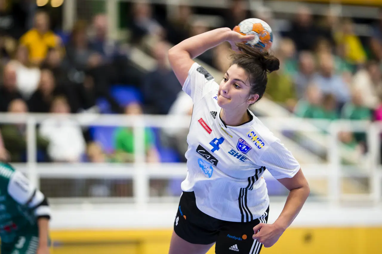Fatos Kücükyildiz blev matchens lirare i GT Söder. Foto: Andreas Sandström / Bildbyrån.