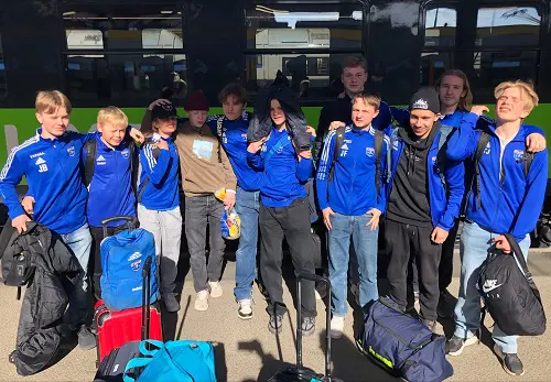 P14 har anlänt till Göteborg. Foto: Daniel Falk.