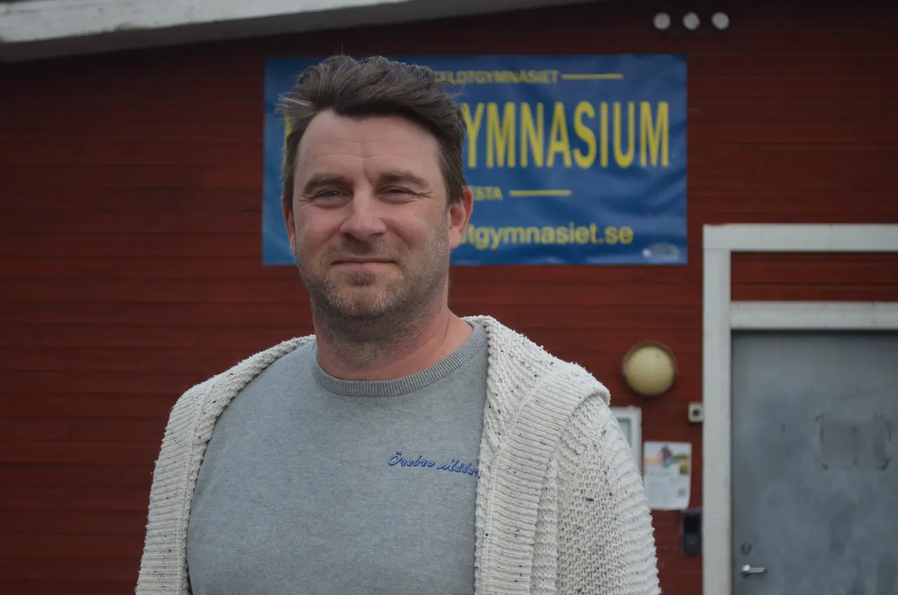 Lindesbergsbon Andreas Lissmats är förväntansfull inför sitt tränarjobb i Avesta BK: Foto: Per Lindgren.