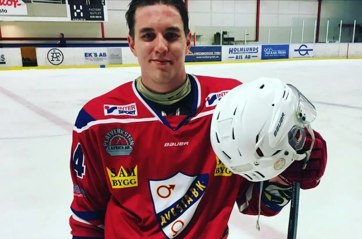 Isak Rundblad ser framemot sitt första derby mot Fagersta. Foto: Privat.