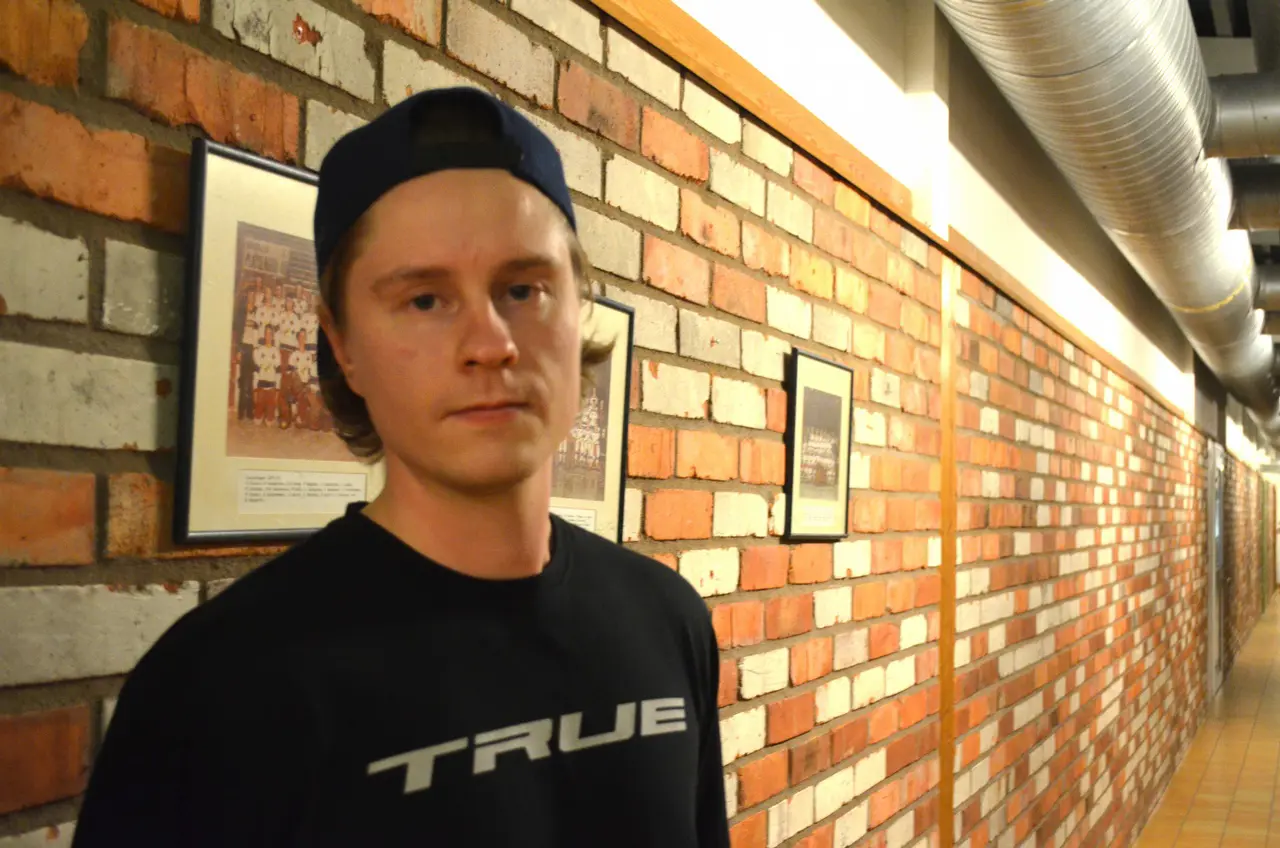 Forwarden Eelis Räihä stod för en bra insats senast mot Guldsmedshyttan. Foto: Per Lindgren.
