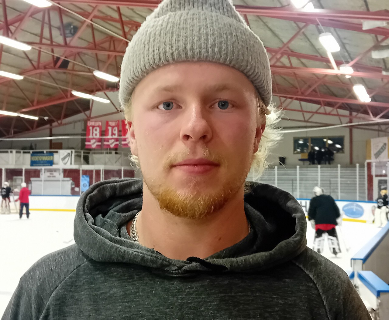 Theo Weissenberg har noterats för 0+1 under försäsongen. Arkivfoto: Per Lindgren.