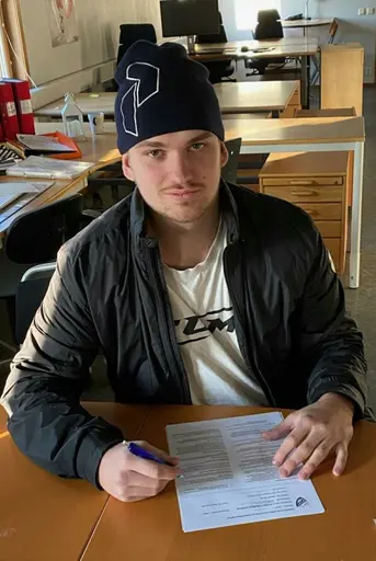 Talangfulla Jordan Caballero-Lindberg kommer bli en attraktion i vinter. FOTO: Mathias Sollander.