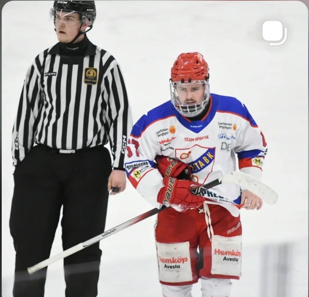 Lucas Cassel är revanschladdad inför kvällens match. Foto: Jörgen Åkerlund