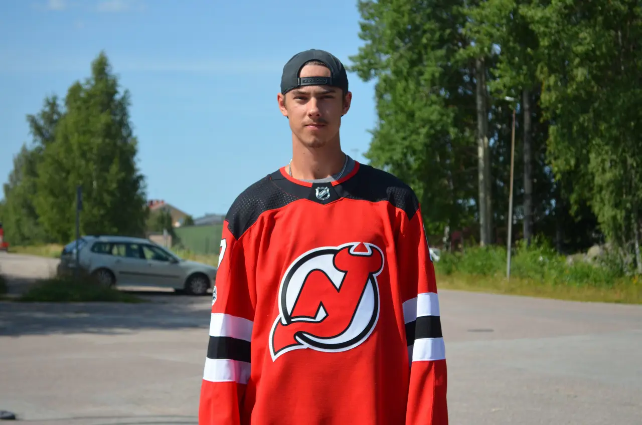 Viktor Hurtig drömmer om spel i NHL. Foto: Per Lindgren.